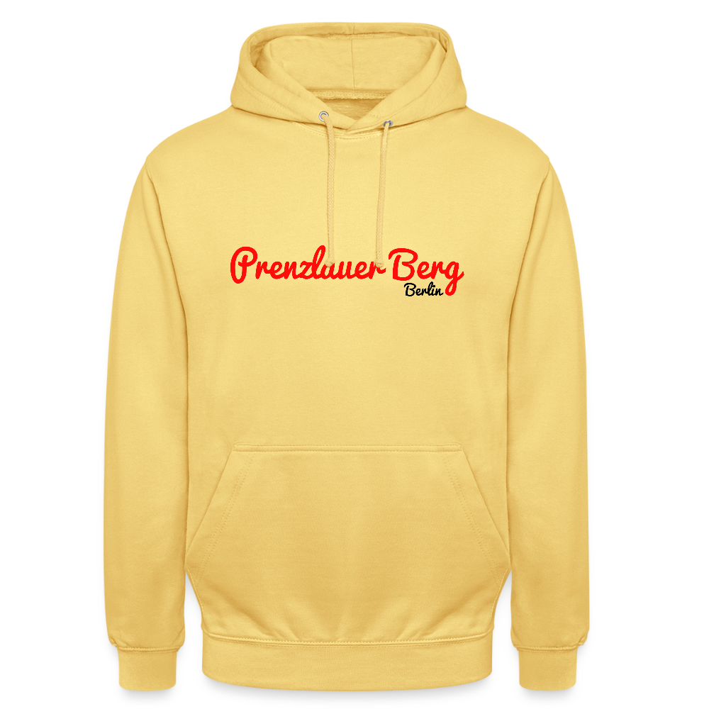 Prenzlauer Berg Berlin - Unisex Hoodie - Zitronengelb