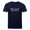 Bitte lächeln! Hast Zähne! - Unisex Bio T-Shirt - Navy