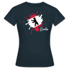 Berlin Klecks Bär - Frauen Premium T-Shirt - Navy