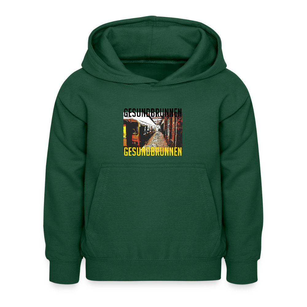 Gesundbrunnen - Kinder Hoodie - Flaschengrün