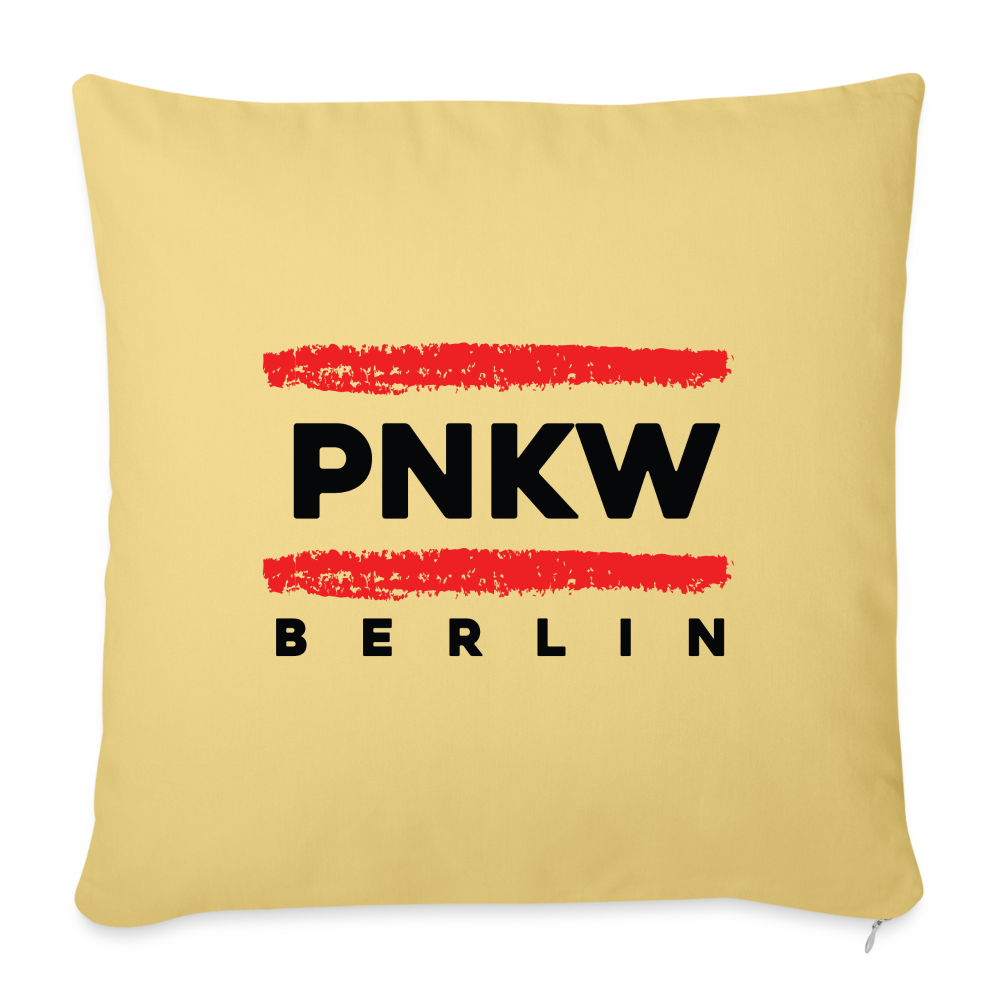 PNKW - Sofakissen mit Füllung (45 x 45 cm) - Hellgelb