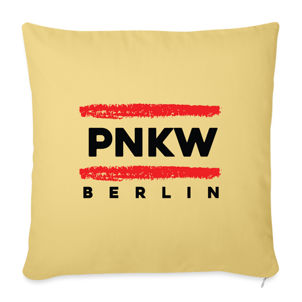 PNKW - Sofakissen mit Füllung (45 x 45 cm) - Hellgelb