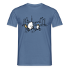 Fahrradtour Berlin - Männer Premium T-Shirt - Taubenblau