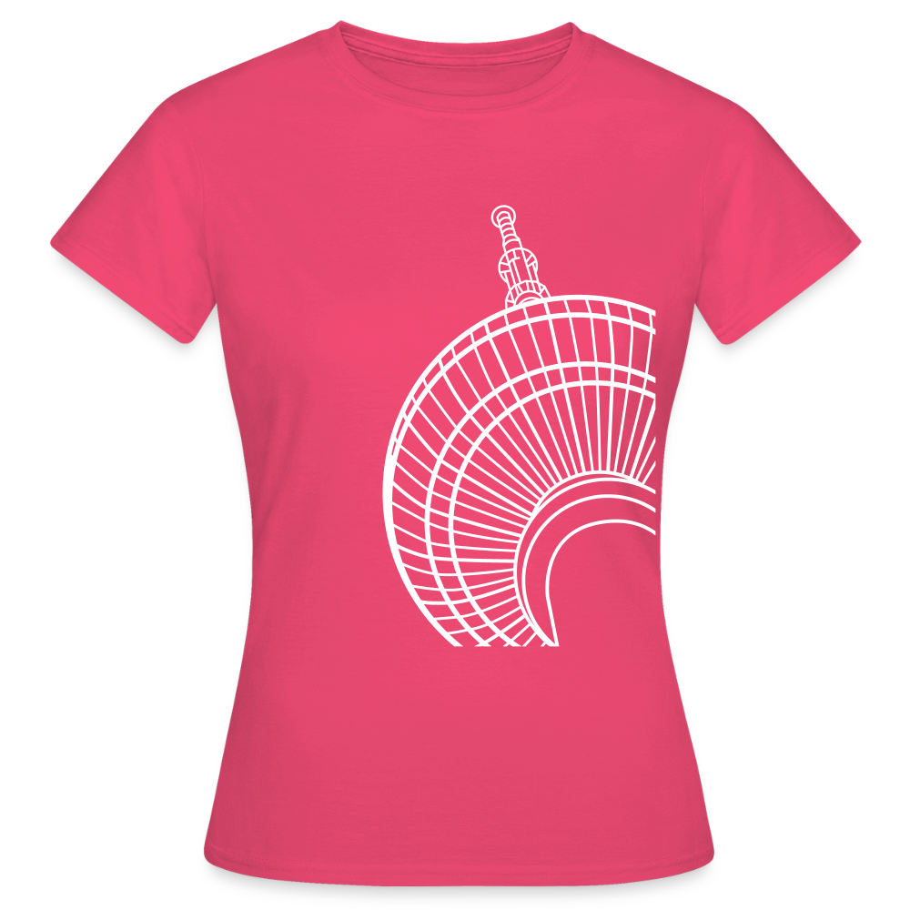 Der Turm von unten - weiß - Frauen Premium T-Shirt - Azalea