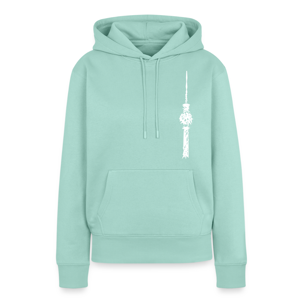 Fernsehturm Zick zack - Frauen Premium Hoodie - Mint 
