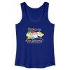 Kreta oder Kreuzberg - Frauen Bio Tank Top - Königsblau