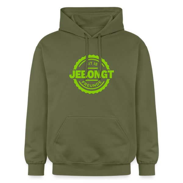 Jebongt Freunde - Hoodie - Militärgrün