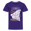 Panama oder Pankow - Teenager Premium T-Shirt - Lila