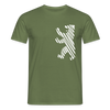 Berliner Bär im Netz - weiß - Männer Premium T-Shirt - Militärgrün