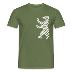 Berliner Bär im Netz - weiß - Männer Premium T-Shirt