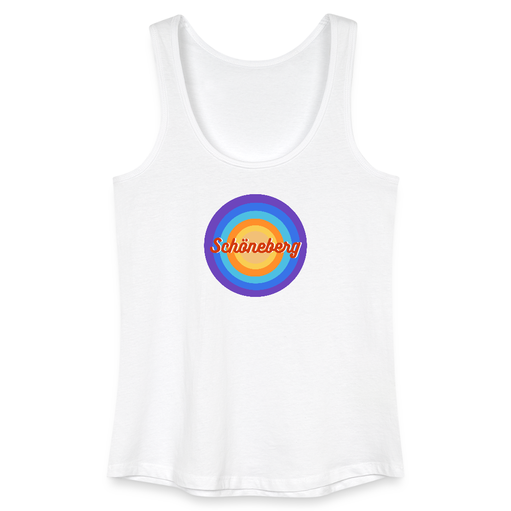 Schöneberg retro - Frauen Bio Tank Top - Weiß