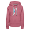Unterwegs in Berlin - Frauen Premium Hoodie - Malve