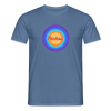 Pankow Retro - Männer Premium T-Shirt - Taubenblau