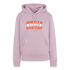 Schwitz'n is wenn Speck flennt - Frauen Premium Hoodie - Altrosa