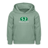 S2 - Kinder Hoodie - Graugrün