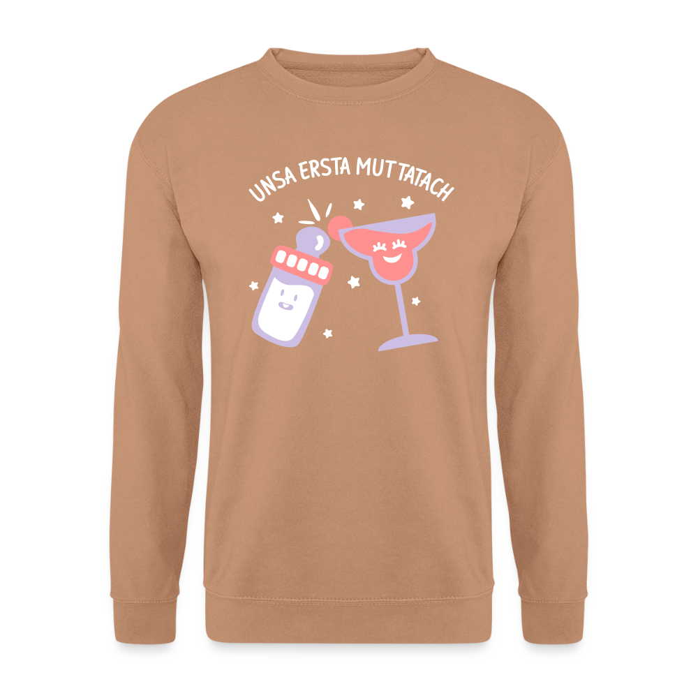 unsa ersta Muttatach - Unisex Pullover - Mocca