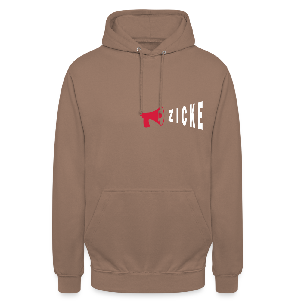 Zicke - Unisex Hoodie - Mokka