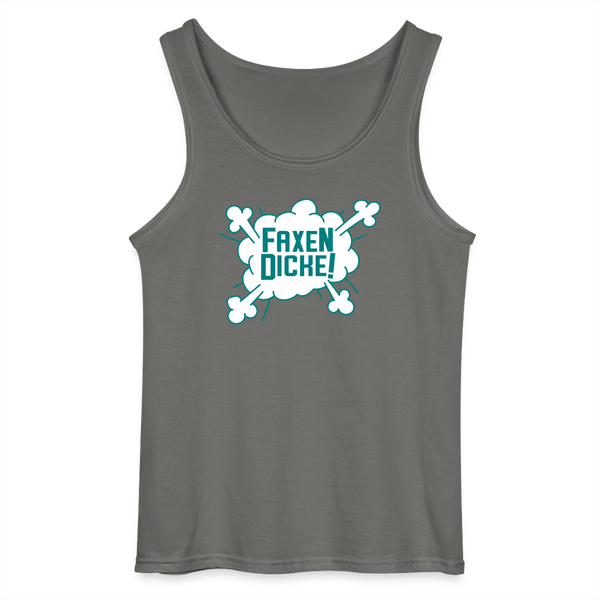 Faxen Dicke! - Männer Tank Top - Anthrazit