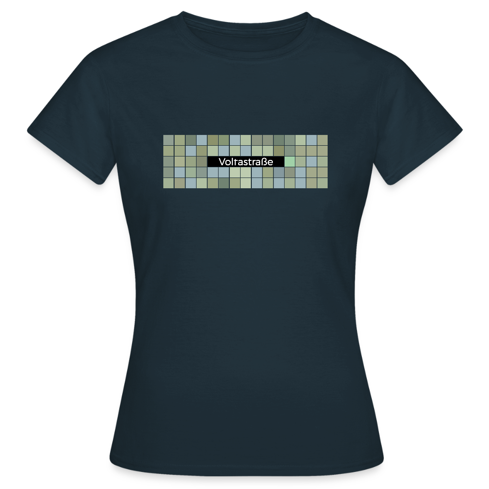 Voltastrasse - Frauen Premium T-Shirt - Navy