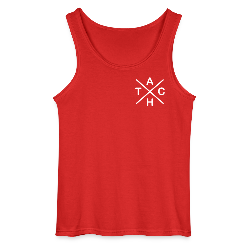 Tach X - Männer Tank Top - Rot