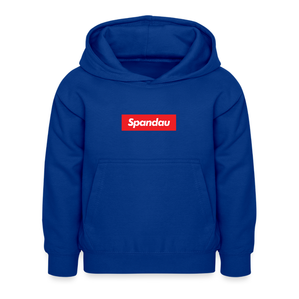 Spandau rot - Kinder Hoodie - Royalblau