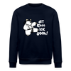 Dit kann ick ooch! - Unisex Bio Sweatshirt - Navy