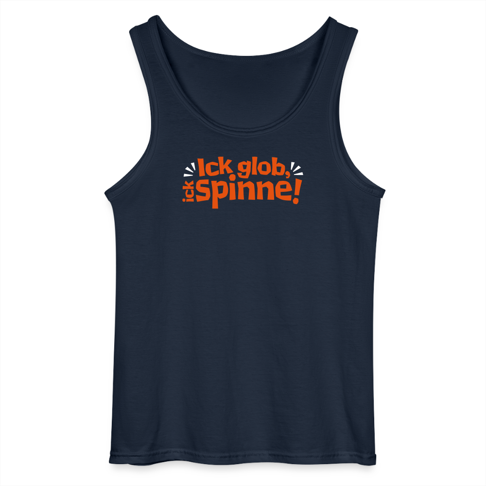 Ick glob, ick spinne! - Männer Tank Top - Navy