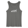 Evolution - Männer Tank Top - Anthrazit