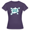 Faxen Dicke! - Frauen Premium T-Shirt - Dunkellila