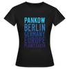 Pankow Planet Earth - Frauen Premium T-Shirt - Schwarz