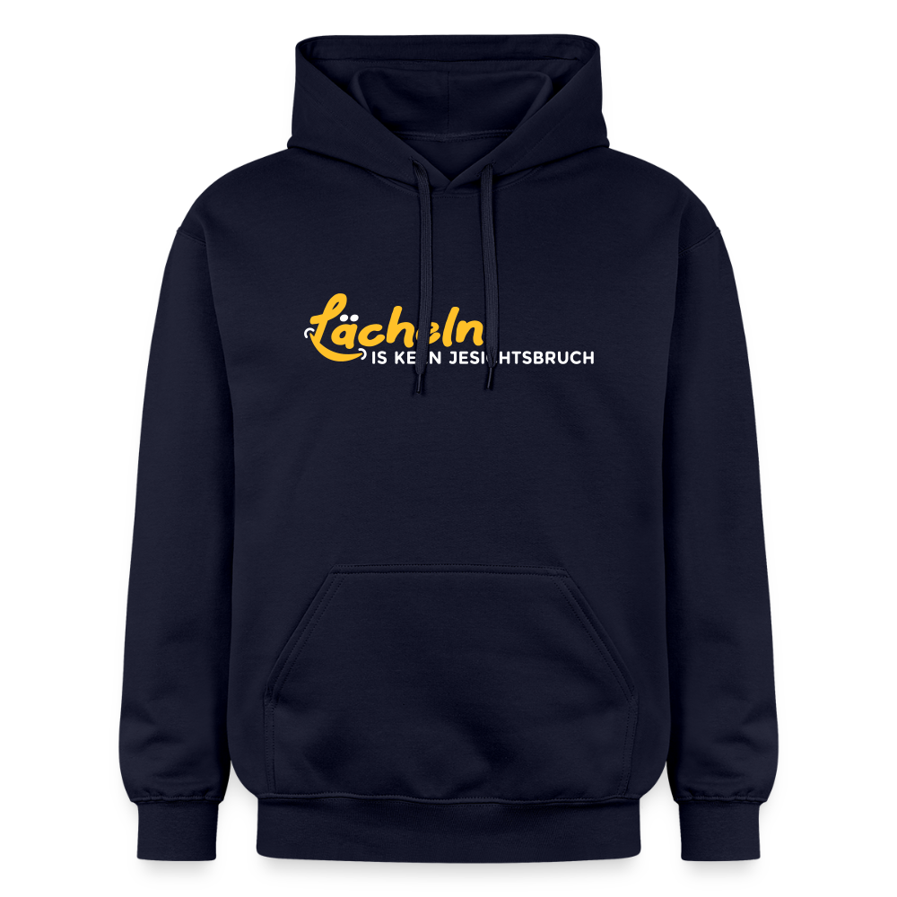 Lächeln is keen Jesichtsbruch - Hoodie - Navy