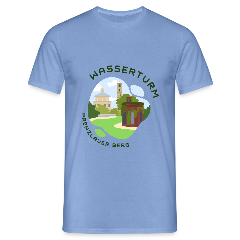 Wasserturm Prenzlauer Berg - Männer Premium T-Shirt - carolina blue