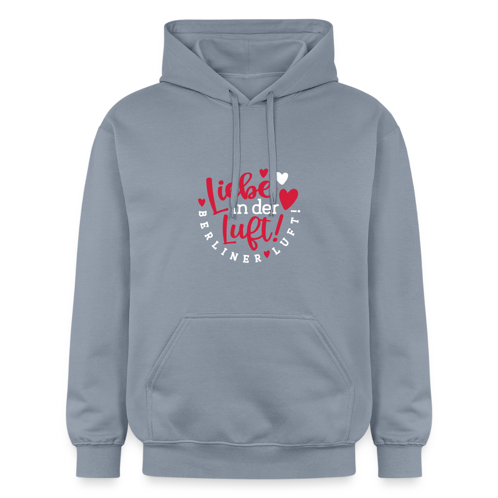 Liebe in der Luft! Berliner Luft! - Hoodie - Blau