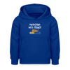 Motivation Wird Jeladen Warten - Kinder Hoodie - Royalblau