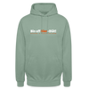 Bin uff Bier-Diät! (schon 3 Tage valorn) - Unisex Hoodie - Graugrün