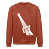 Der Funkturm - Unisex Bio Sweatshirt - Terrakotta