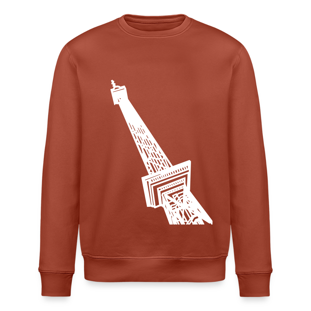 Der Funkturm - Unisex Bio Sweatshirt - Terrakotta