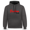 Pankow Berlin - Kontrast Hoodie - Anthrazit/Schwarz