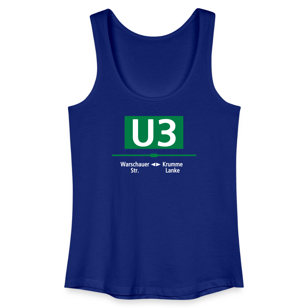 U3 - Frauen Bio Tank Top - Königsblau