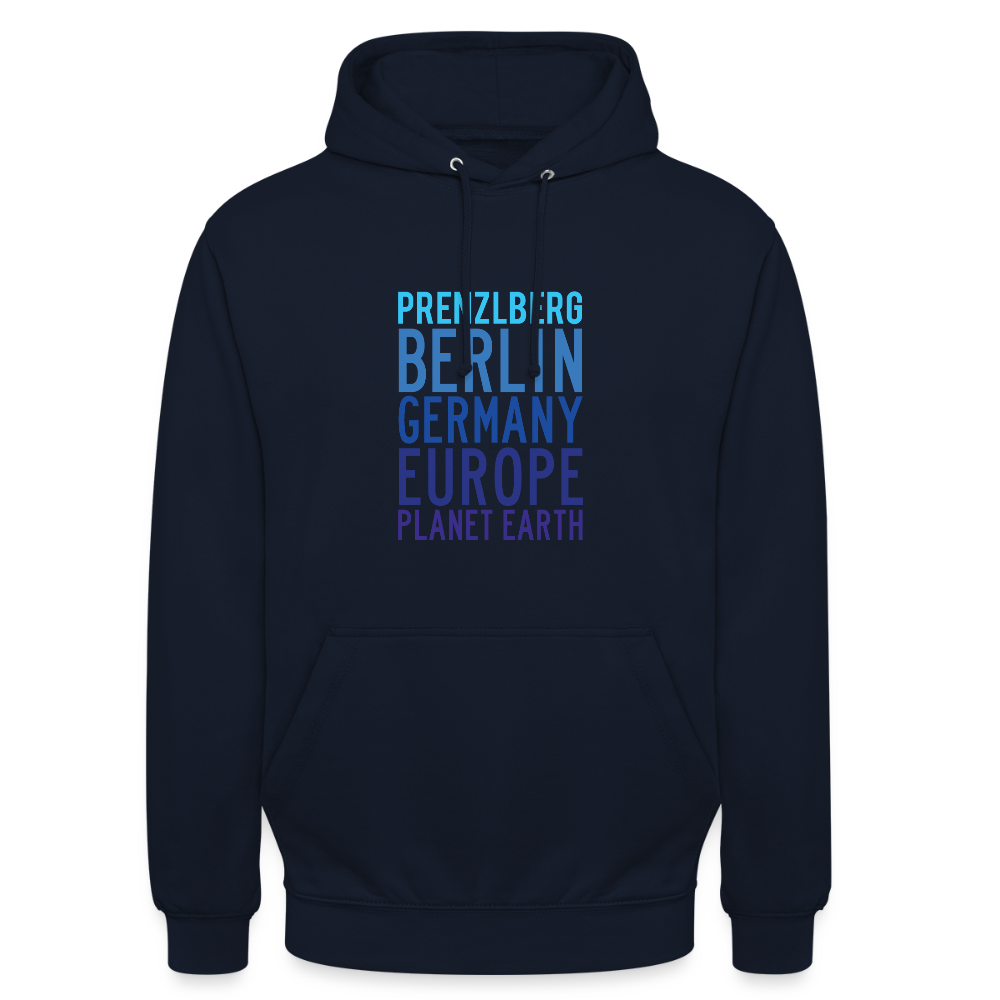 Prenzlberg - Planet Earth - Unisex Hoodie - Navy