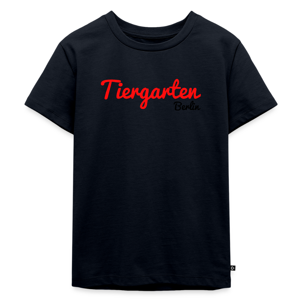 Tiergarten Berlin - Kinder Premium T-Shirt - Navy