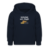 Motivation Wird Jeladen Warten - Kinder Hoodie - Navy