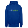 Nich faul! Energieeffizient! - Unisex Hoodie - Royalblau