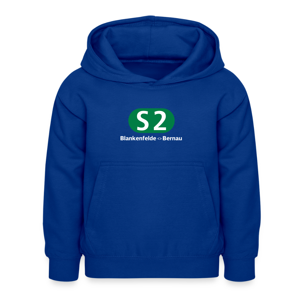 S2 - Kinder Hoodie - Royalblau