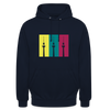 Berlin Retro - Unisex Hoodie - Navy