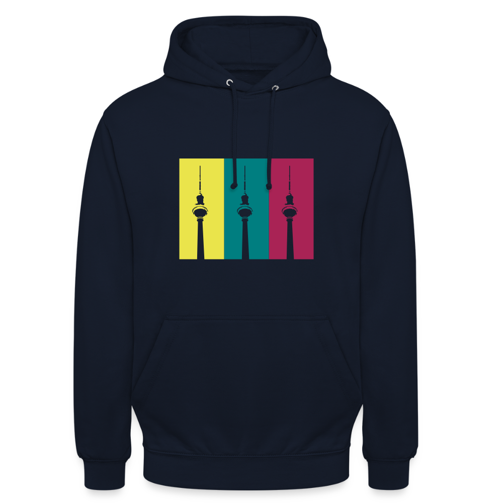 Berlin Retro - Unisex Hoodie - Navy