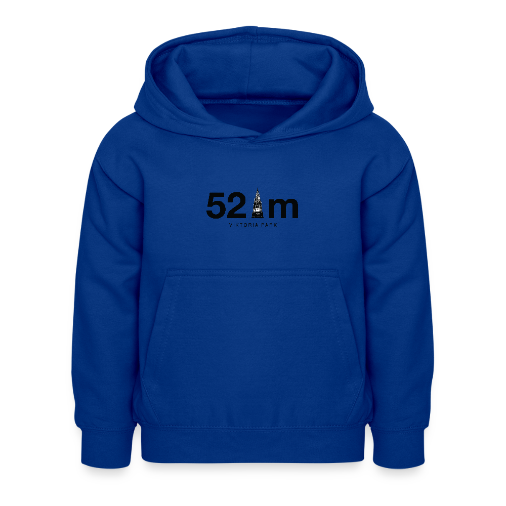 52 m Viktoria Park - Kinder Hoodie - Royalblau