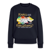 Kreta oder Kreuzberg - Frauen Premium Pullover - Navy