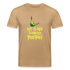 Schnurz Piepe mit Piep - Männer Bio T-Shirt - Karamell