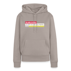 Eilmeldung: Is mir Schnurz Piepe! - Frauen Premium Hoodie